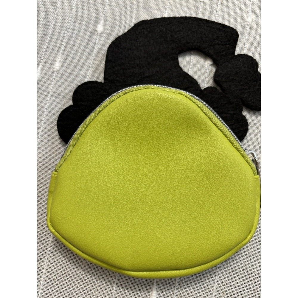 NWOT Dr. Seuss The Grinch Small Zip Coin Keys Lipstick Purse Pouch 6.5" Organize - Picture 2 of 5